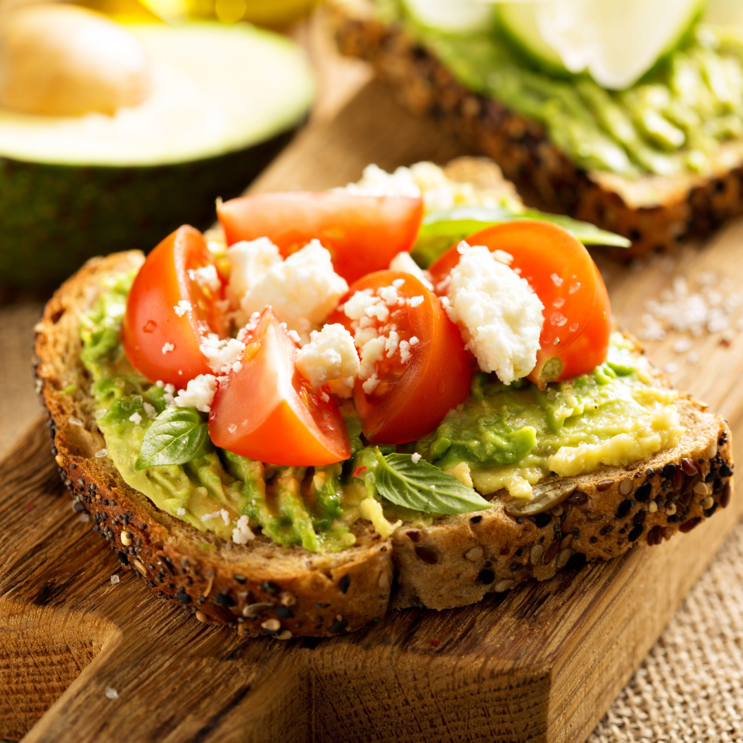 Avocado is full of healthy fats and fiber, making it perfect for a PCOS diet and a great PCOS snack.